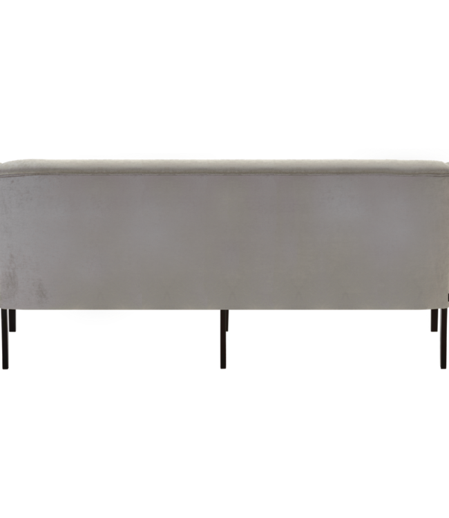 Rene Houtman Jacky Eetkamerbank Stof Grey met armleuningen