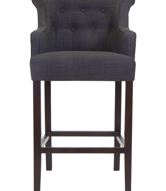 Rene Houtman Rhondo Barkruk Stof Met Capiton 109 cm