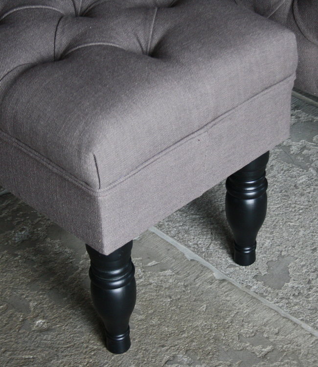 Rene Houtman Bedbankje Gecapitonneerd Bruin 160 x 40 x 47 cm