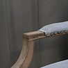 Rene Houtman Ralph Lauren Stoel Stof/Hout 116 cm Rene Houtman Ralph Lauren Stoel Stof/Hout 116 cm