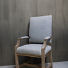 Rene Houtman Ralph Lauren Stoel Stof/Hout 116 cm Rene Houtman Ralph Lauren Stoel Stof/Hout 116 cm