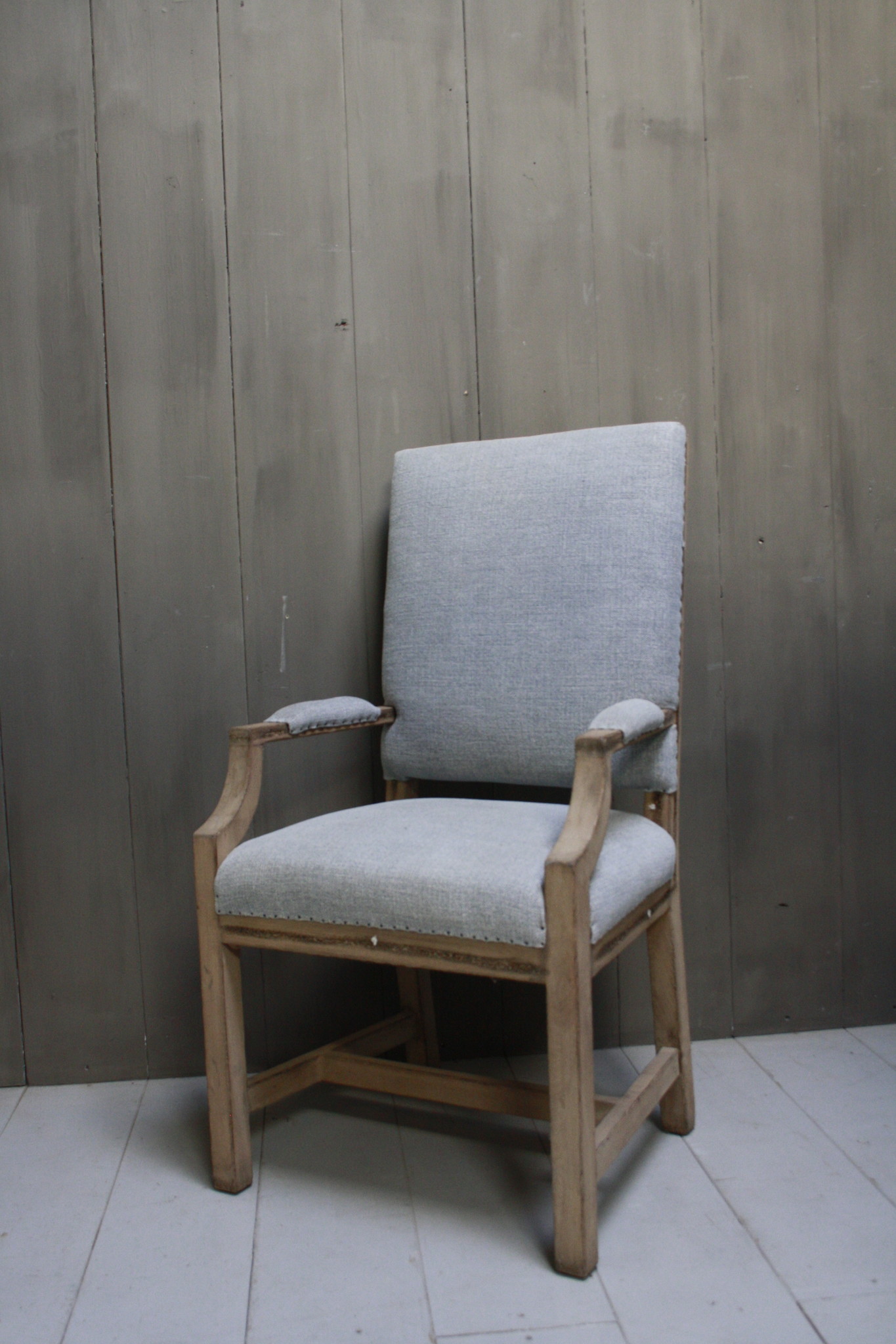 Ralph Lauren Stoel Stof/Hout 116 cm - Rene Houtman Interieurs