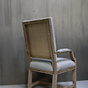 Rene Houtman Ralph Lauren Stoel Stof/Hout 116 cm Rene Houtman Ralph Lauren Stoel Stof/Hout 116 cm