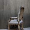 Rene Houtman Ralph Lauren Stoel Stof/Hout 116 cm Rene Houtman Ralph Lauren Stoel Stof/Hout 116 cm