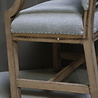 Rene Houtman Ralph Lauren Stoel Stof/Hout 116 cm Rene Houtman Ralph Lauren Stoel Stof/Hout 116 cm