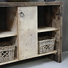 Rene Houtman Oud houten badkamermeubel/Sidetable Kelsey 110 cm Rene Houtman Oud houten badkamermeubel/Sidetable Kelsey 110 cm
