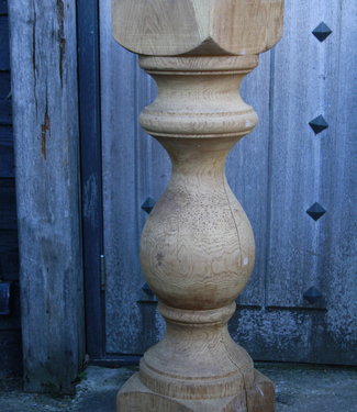 Rene Houtman Baluster Lampenvoet Eiken 97 cm