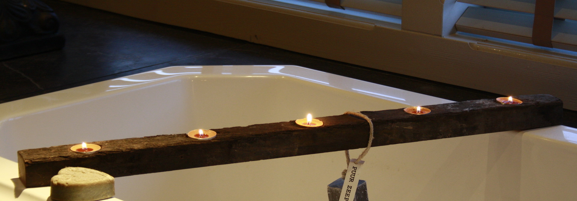Houten badplanken/badbruggen