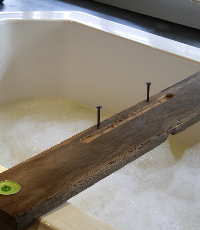 Rene Houtman De Slimme Badplank Eiken Wagonhout