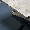 Rene Houtman Salontafel met dienbladen 100 x 100 x 50 cm Rene Houtman Salontafel met dienbladen 100 x 100 x 50 cm