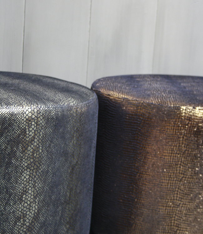 Rene Houtman Hocker Marlijn Slangenprint 65 x 45 cm