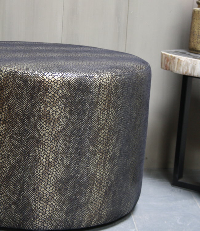 Rene Houtman Hocker Marlijn Slangenprint 65 x 45 cm