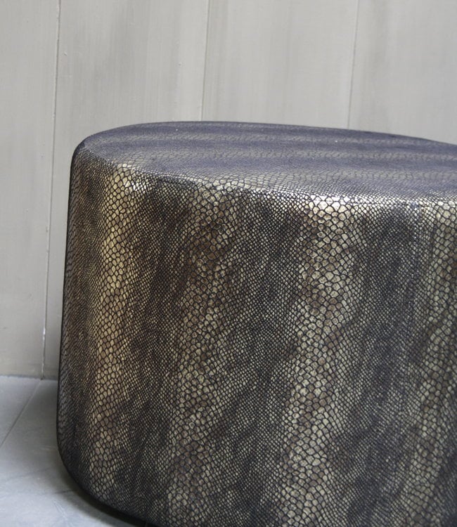 Rene Houtman Hocker Marlijn Slangenprint 65 x 45 cm