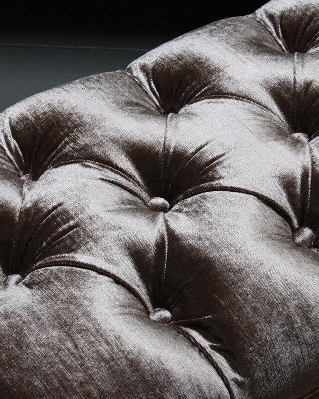 Rene Houtman Bedbankje Gecapitonneerd velvet Light 160 x 40 x 47 cm