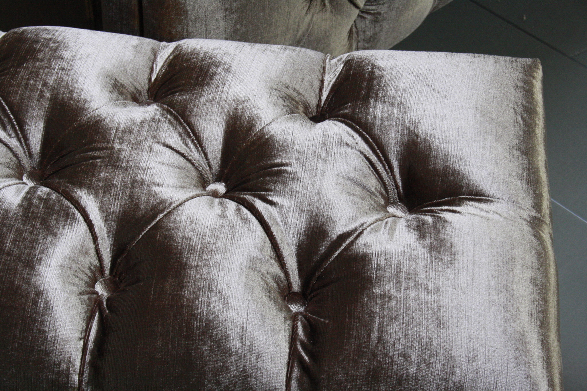 Rene Houtman Bedbankje Gecapitonneerd velvet Light 160 x 40 x 47 cm
