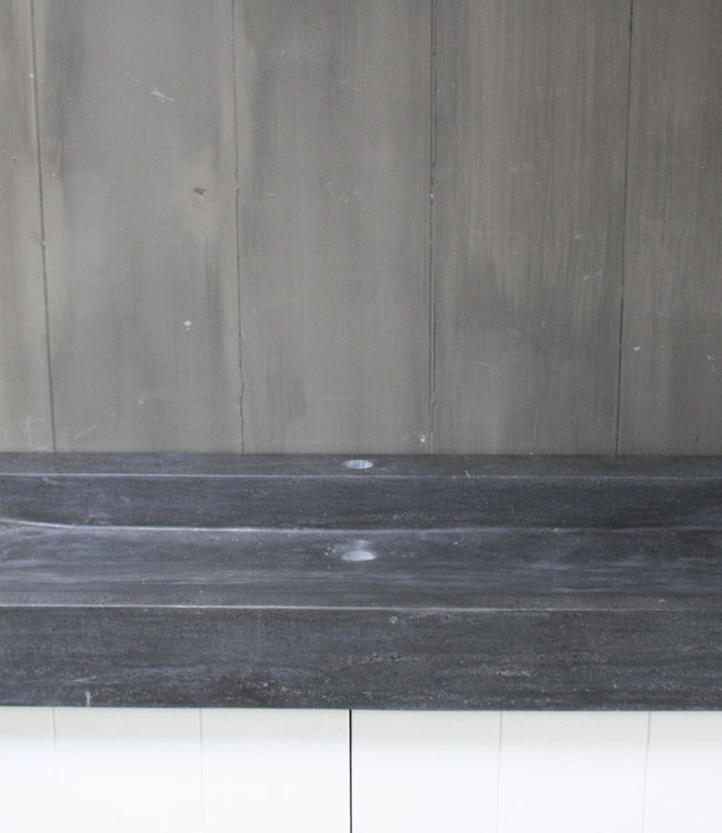 Rene Houtman Limbana Natuursteen Meubelwastafel 100 cm 1 kraangat