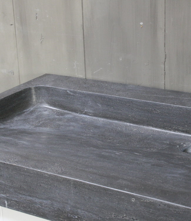 Rene Houtman Limbana Natuursteen Meubelwastafel 100 cm 1 kraangat