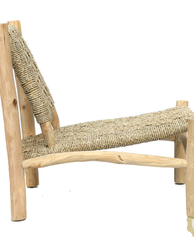 Bazar Bizar The Seagrass One Seater | Natural | L65 x B77 x H82 cm