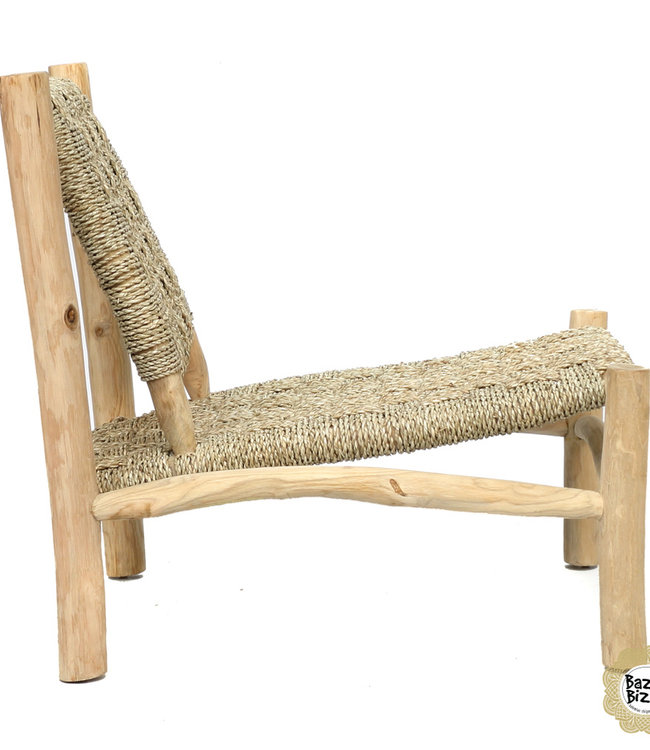 Bazar Bizar The Seagrass One Seater | Natural | L65 x B77 x H82 cm