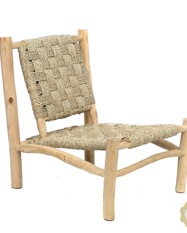 Bazar Bizar The Seagrass One Seater | Natural | L65 x B77 x H82 cm
