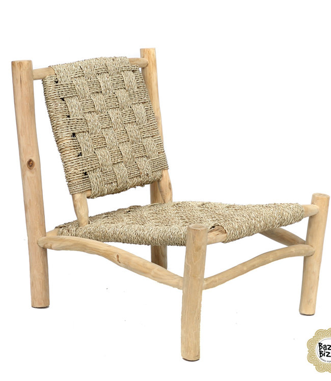 Bazar Bizar The Seagrass One Seater | Natural | L65 x B77 x H82 cm