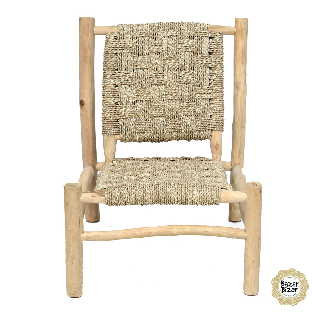 Bazar Bizar The Seagrass One Seater | Natural | L65 x B77 x H82 cm