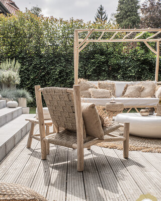 Bazar Bizar The Seagrass One Seater | Natural | L65 x B77 x H82 cm