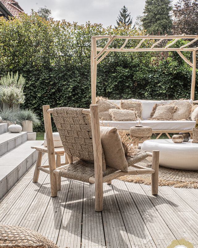 Bazar Bizar The Seagrass One Seater | Natural | L65 x B77 x H82 cm