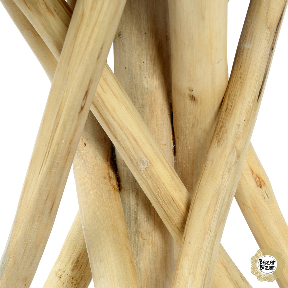 Bazar Bizar Tulum Tropic Tafel Teak - 45 cm