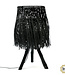 Bazar Bizar Rattan Tafel lamp | Black | S | 45 cm