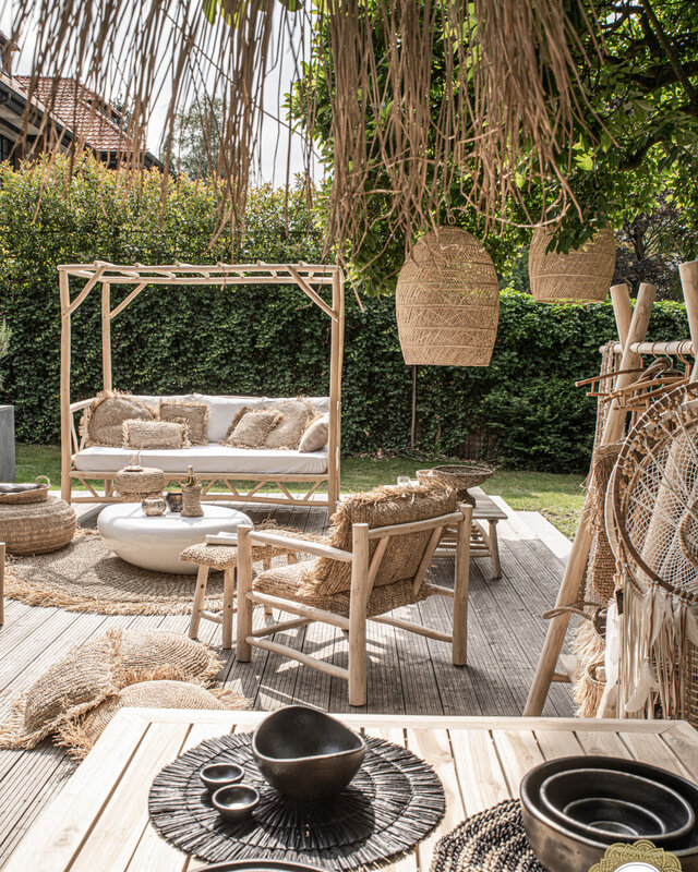 Bazar Bizar Rattan Hanglamp | Natural | L50 x B80 cm
