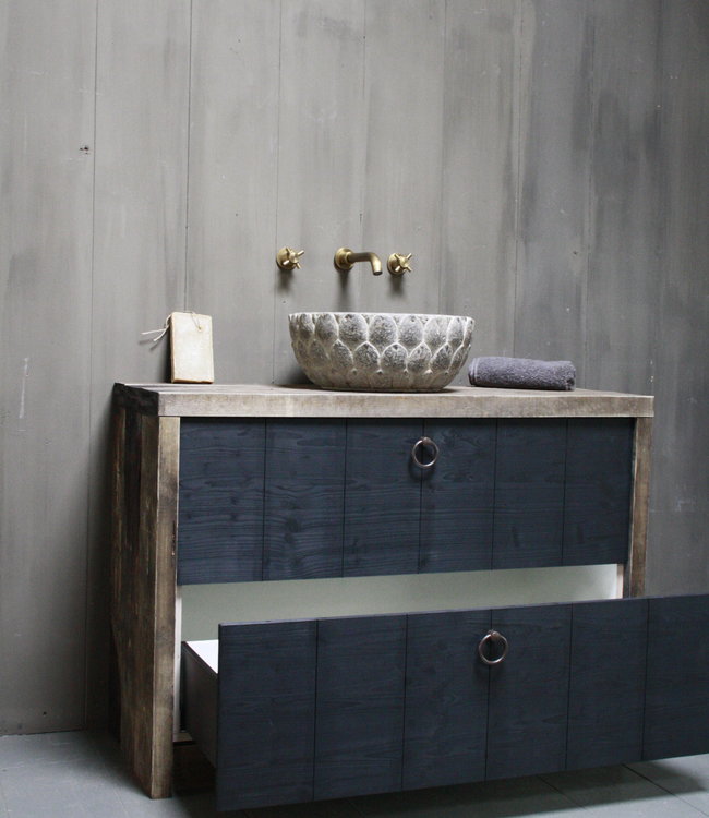 Rene Houtman Woods Badkamermeubel 120 x 85 cm - 2 laden