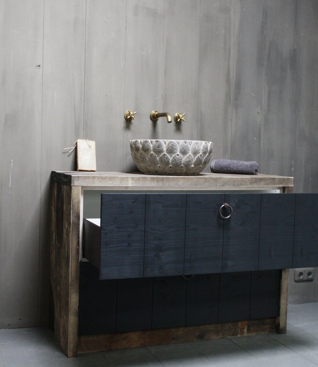 Rene Houtman Woods Badkamermeubel 120 x 85 cm - 2 laden