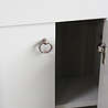 Rene Houtman Landelijk toiletmeubel + fontein light grey 90 x 38 cm Rene Houtman Landelijk toiletmeubel + fontein light grey 90 x 38 cm