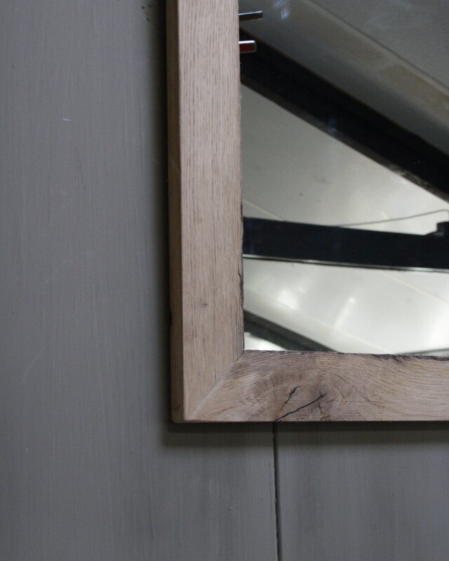 Rene Houtman Eikenhouten toiletspiegel Light 53 x 38 cm