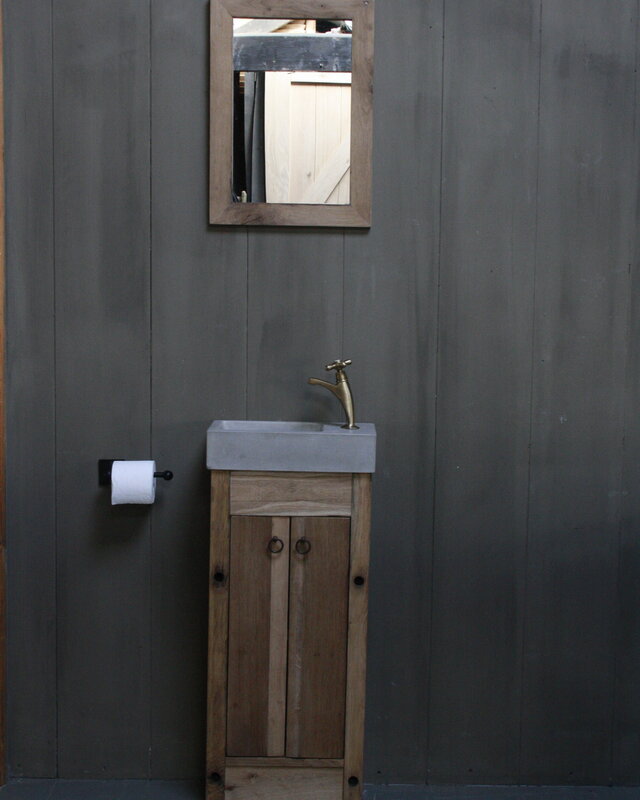 Rene Houtman Eikenhouten toiletspiegel Light 53 x 38 cm