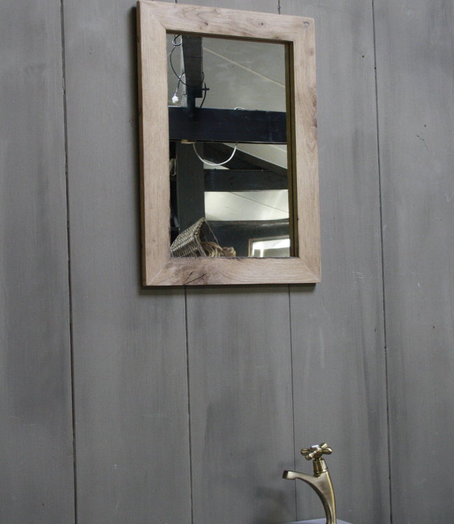 Rene Houtman Eikenhouten toiletspiegel Light 53 x 38 cm