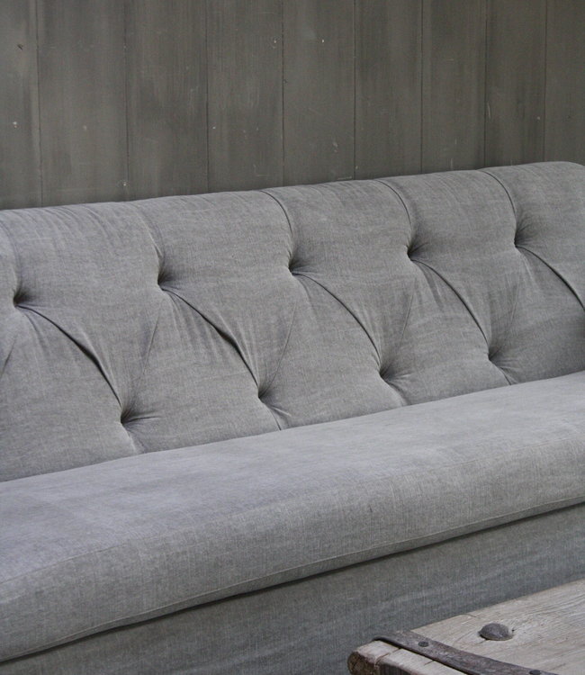 Rene Houtman Castle stoffen bankstel met capiton