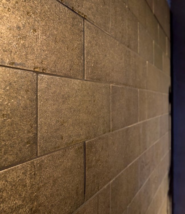 Dauby Tegel Pure Ruw Brons 10 x 20 cm