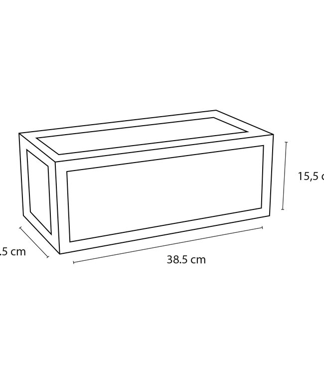 Rene Houtman Fonteinset Natuursteen Shadow 40 x 22 cm