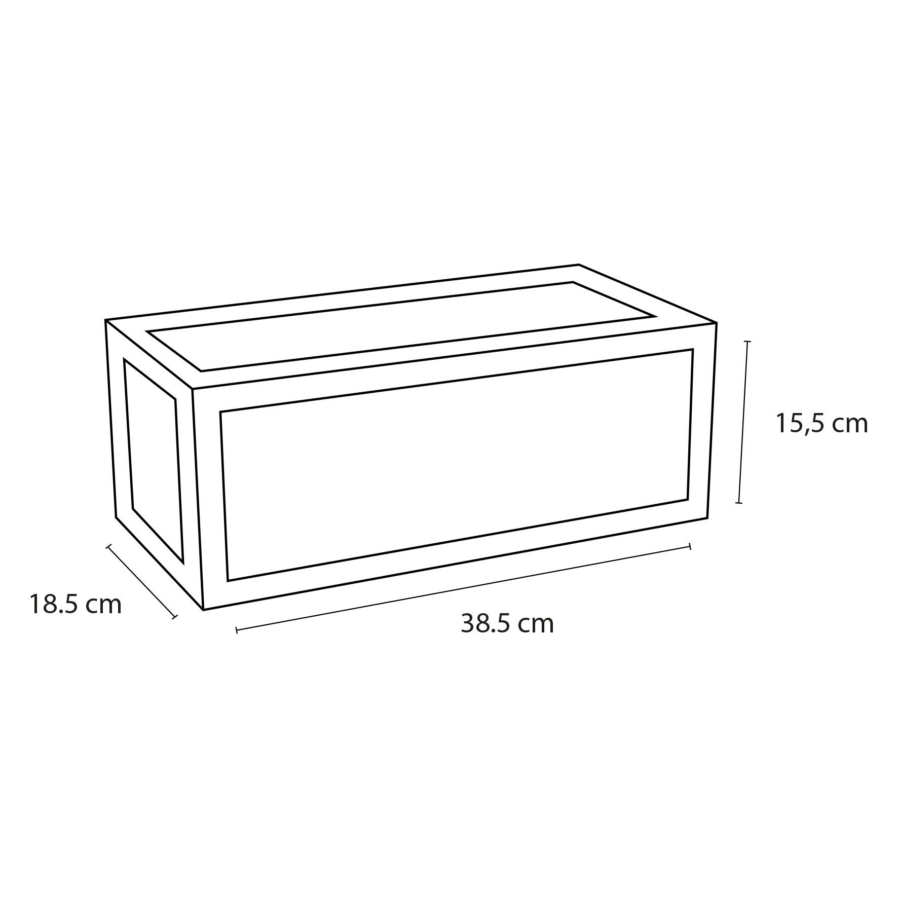 Rene Houtman Fonteinset Natuursteen Shadow 40 x 22 cm