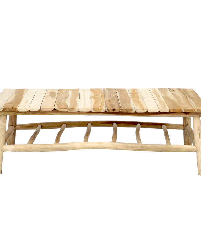 Bazar Bizar The Island Salontafel - Natuurlijk L120 x B70 x H38