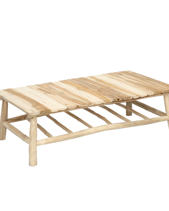 Bazar Bizar The Island Salontafel - Natuurlijk L120 x B70 x H38
