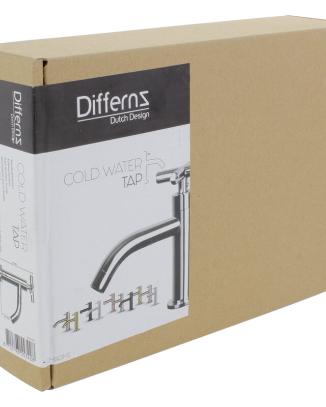 Differnz Fonteinkraan Differnz Mix Kruis Chroom