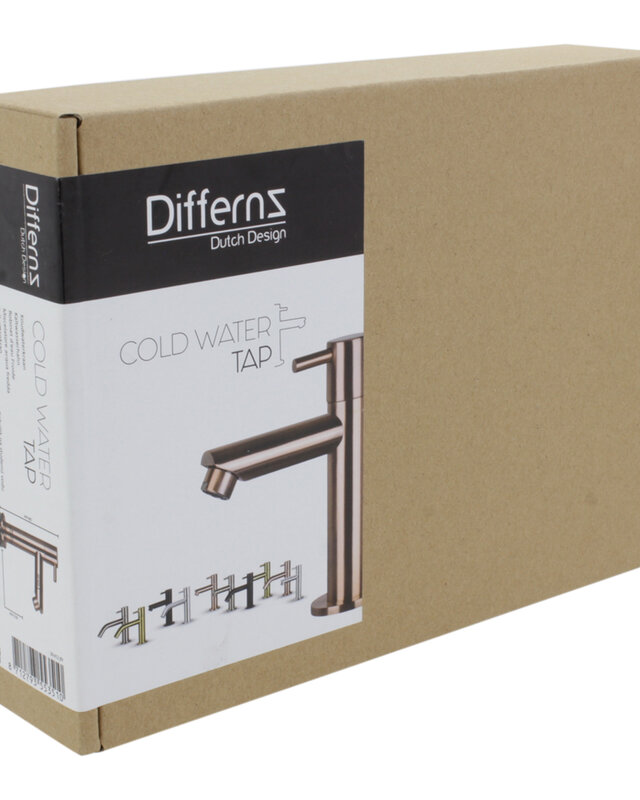 Differnz Fonteinkraan Differnz Mix Recht Koper