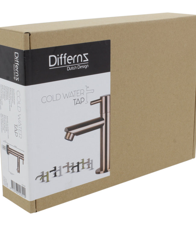 Differnz Fonteinkraan Differnz Mix Recht Koper