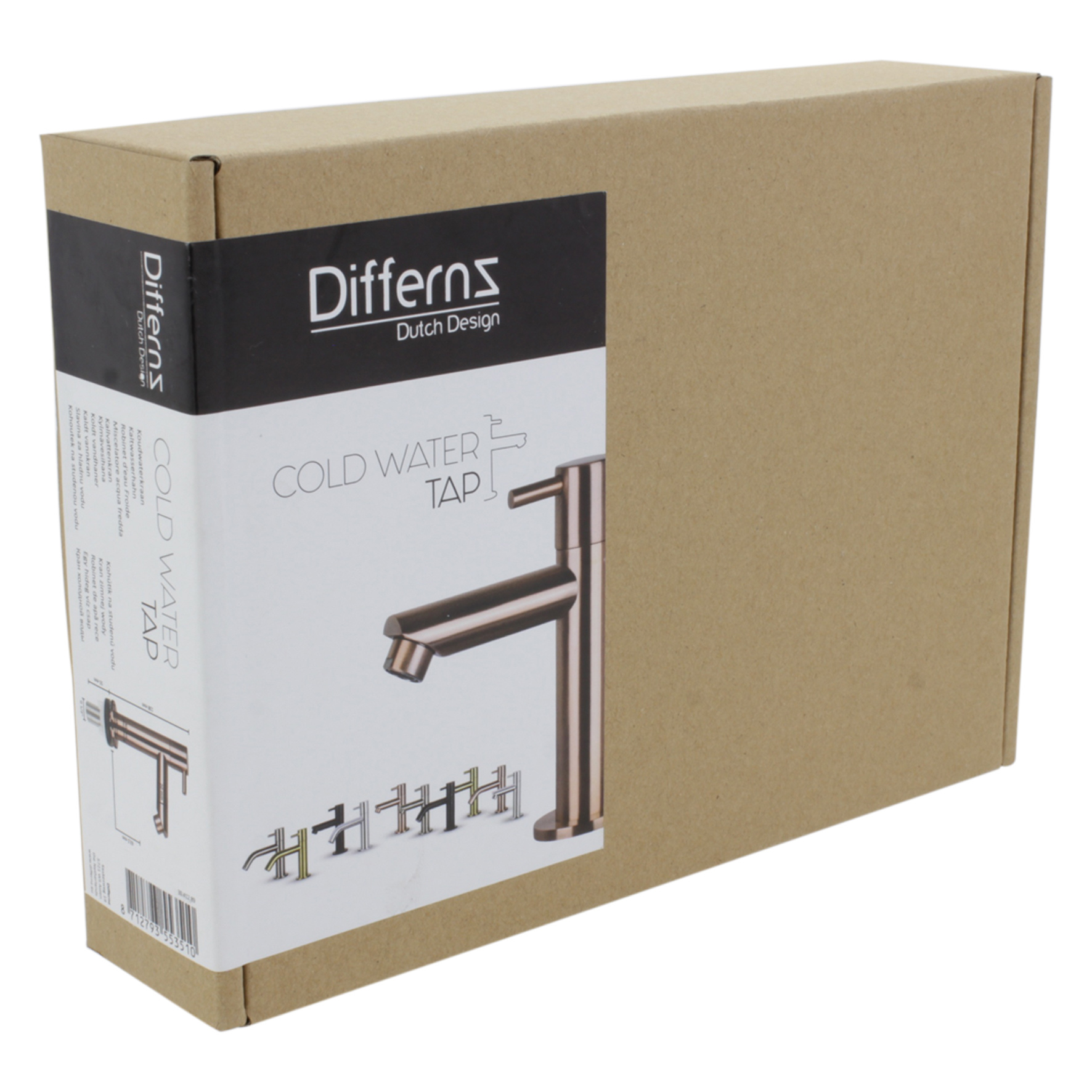 Differnz Fonteinkraan Differnz Mix Recht Koper
