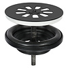 Afvoerplug – Mat zwart 64 mm