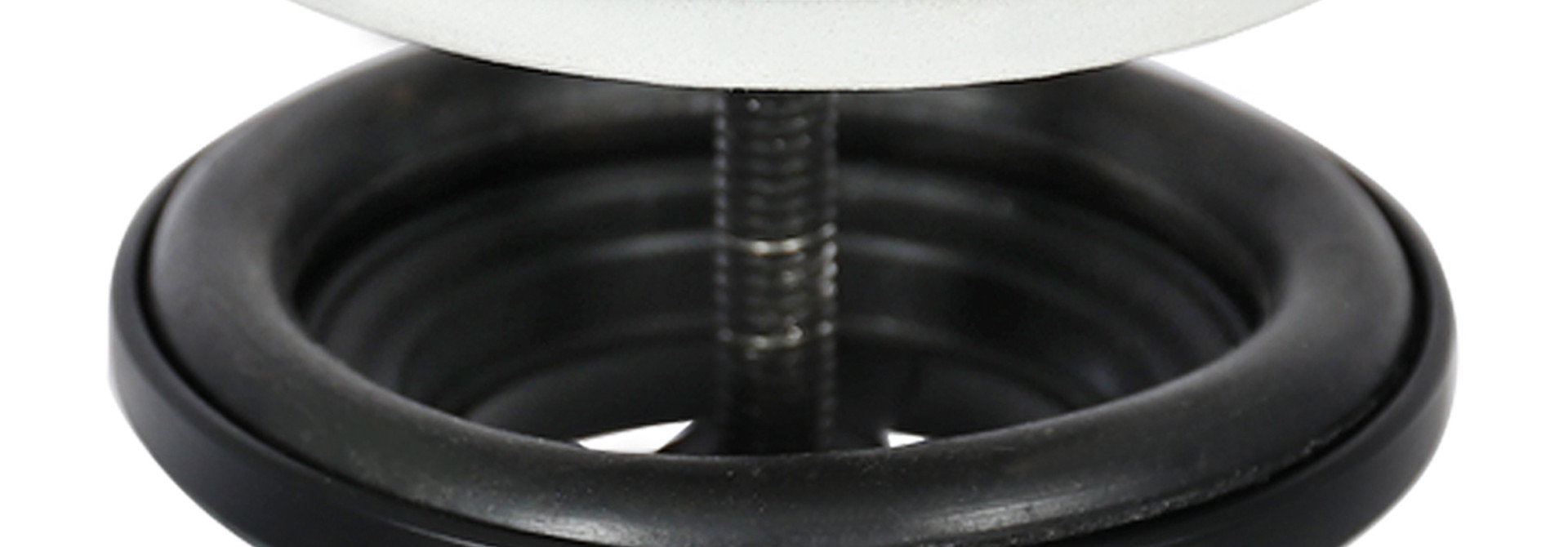 Afvoerplug – Mat zwart 64 mm