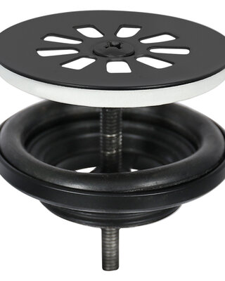 Differnz Afvoerplug – Mat zwart 64 mm